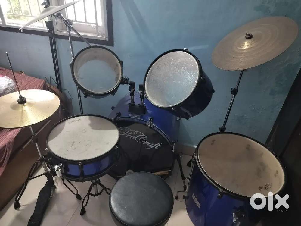 Procraft Acoustic Drum kit