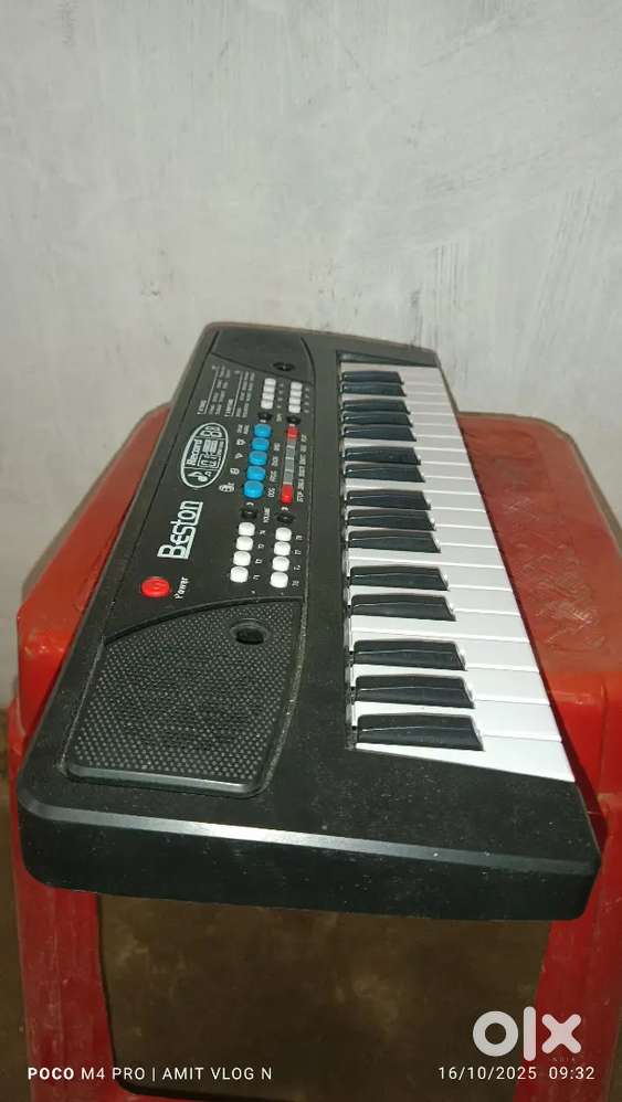Key Piano Keyboard - with Recording and Mic and Adapter for Power