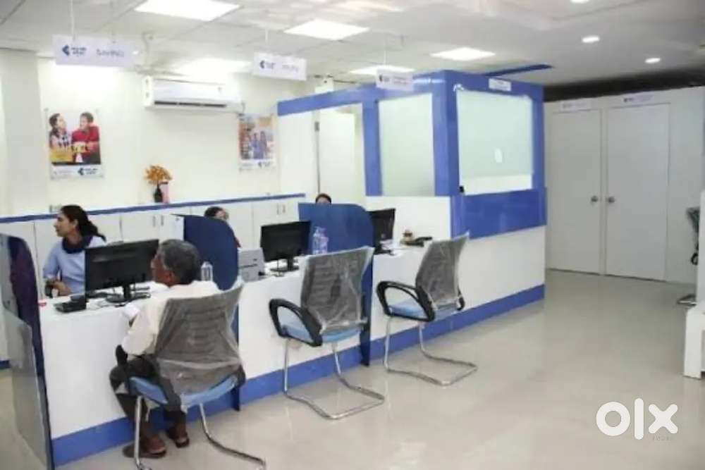 Wanted m/f staffs inside bank office [ 9.30 to 5.30]  freshers also