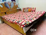 Urgent selling today King size selling without mattress