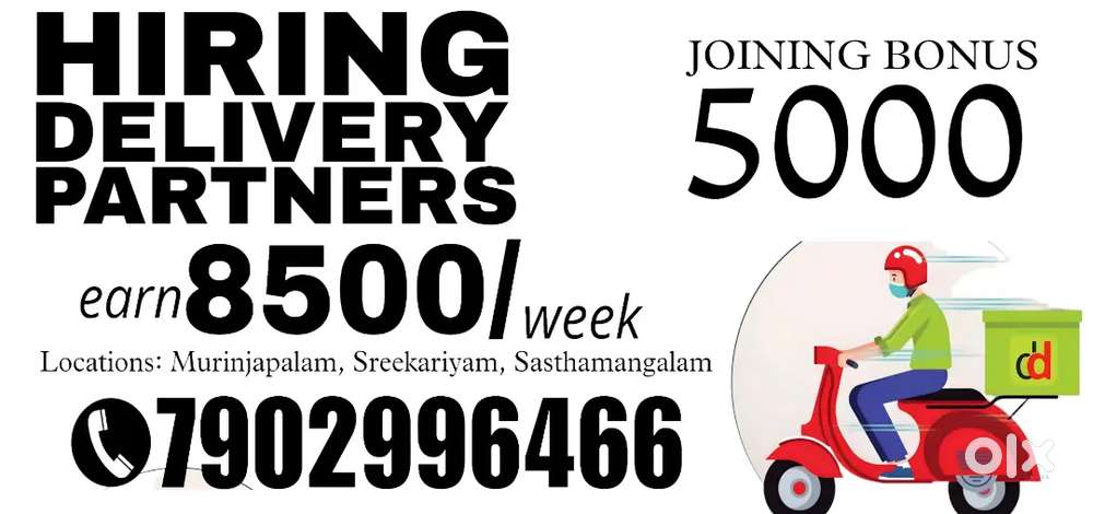 HIRING DELIVERY PARTNERS
