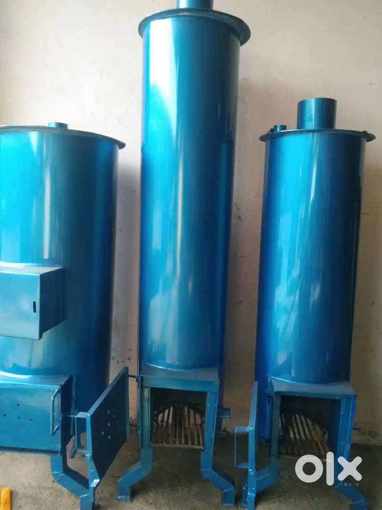 Wood fried water heater boiler and gas geyser