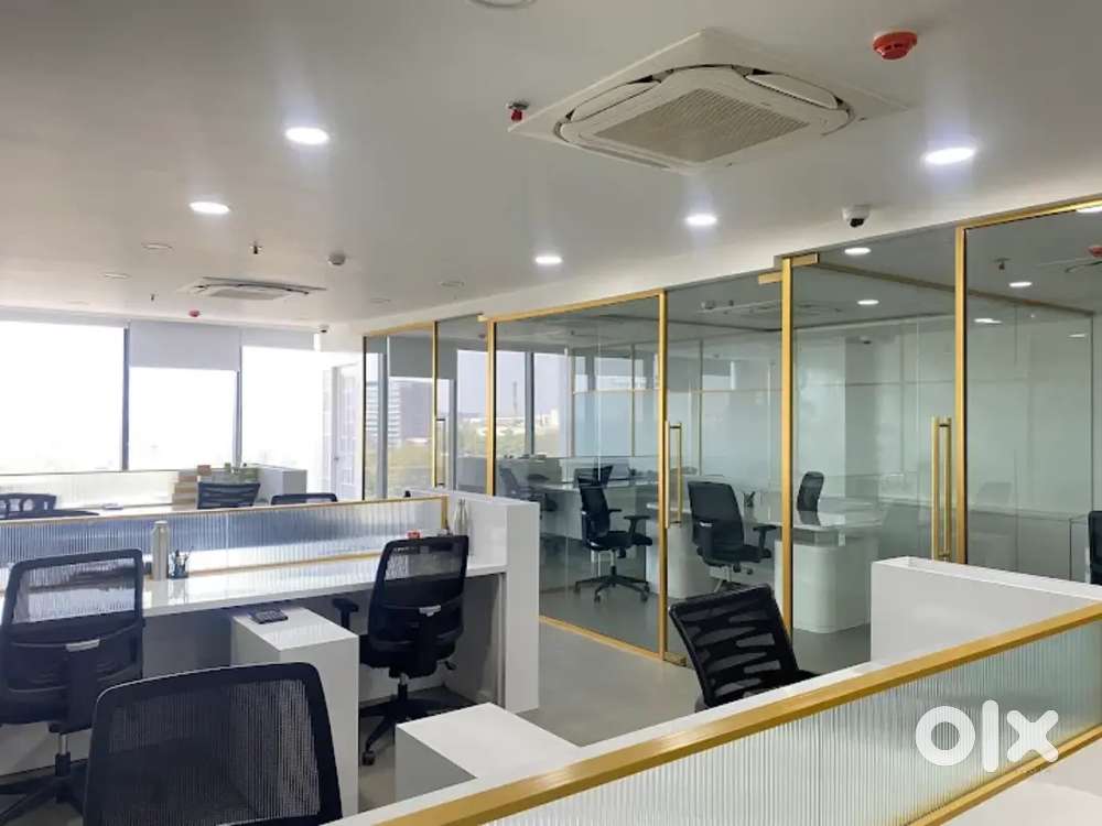 Sarabhai New 1881sqft furnish office for lease with corporate amenits