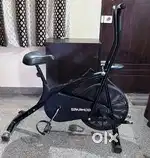 Air bike exercise cycle