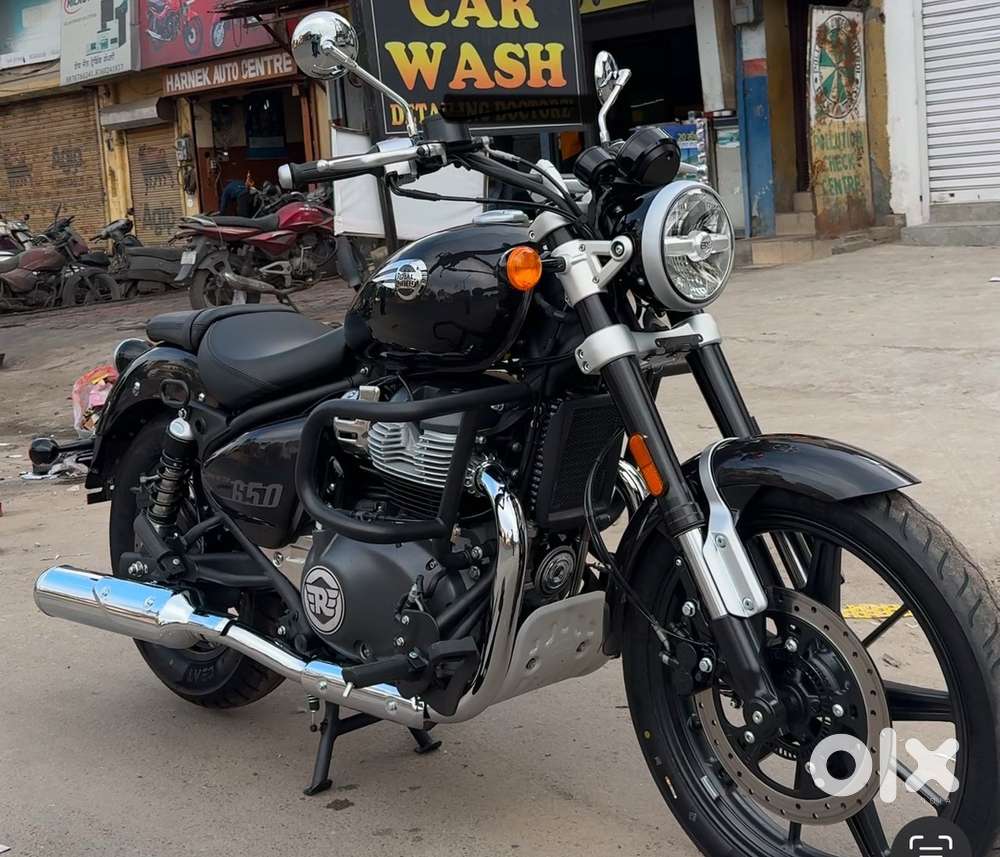 Brand new  with original engine guard and sump guard by royal enfield