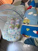 Baby bed and baby bag