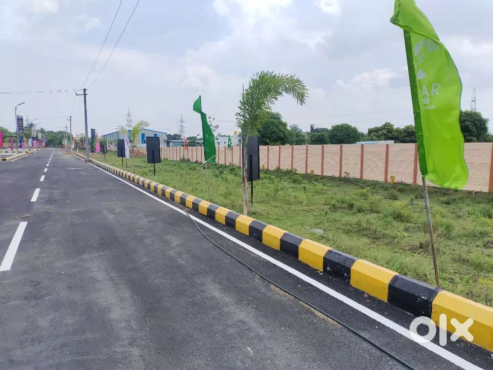 Just 100m from OMR Main Road Plots for sale