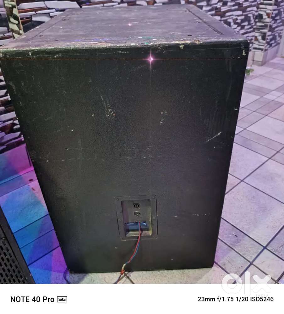 1500 wat bass q one cumpny   2 pice sell