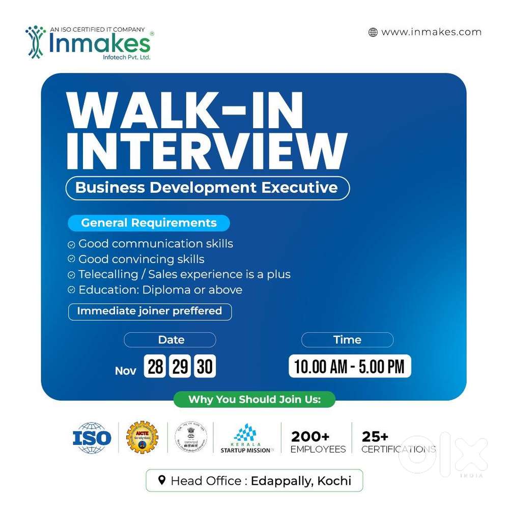 BDE , Academic Counsellor , Tele - Sales