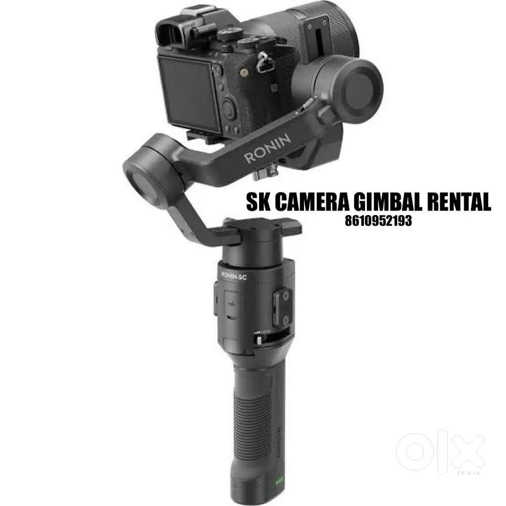 Camera gimbal rent rental-499rs