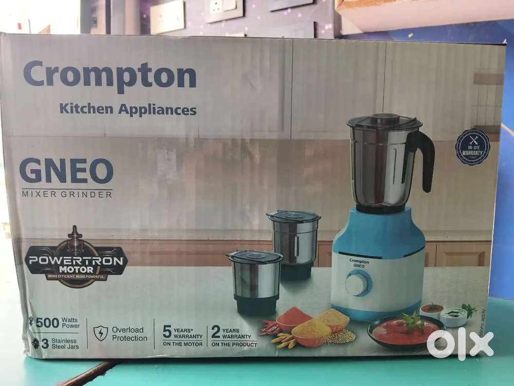 Crompton mixer grinder 500watt