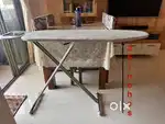 Ironing folding table