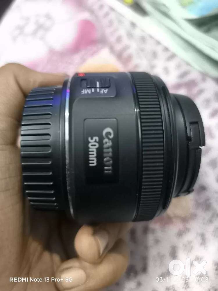 BRAND NEW CANON LENS 50mm f.18 STM