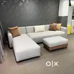 New l shape sofa set lounger pattern  direct from manufacturer