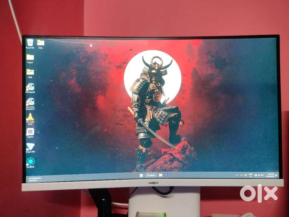 Frontech Monitor & Mouse