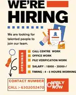 Job vacancy are available