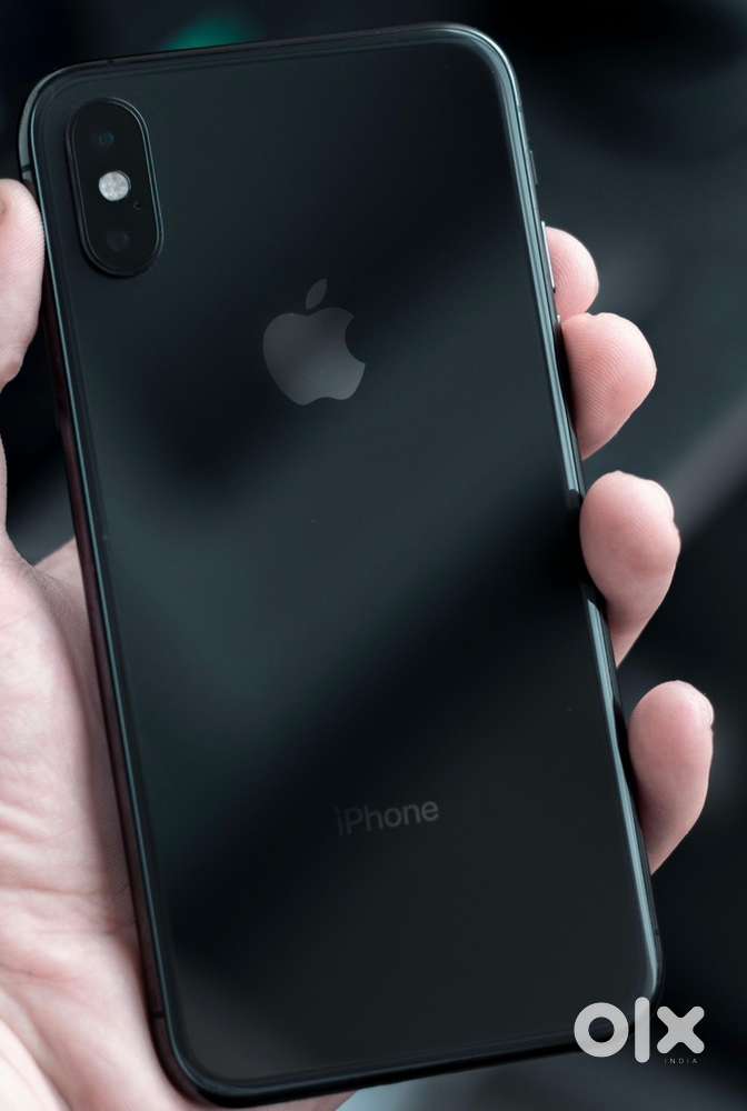 Iphone X black color neat condition