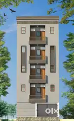 Brand new premium 4 BHK builder floor with lift and stilt parking