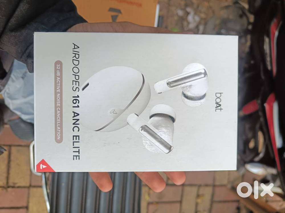 boAt Airdopes 161 ANC Elite 100% New  32dB ANC  50H Backup  Unused