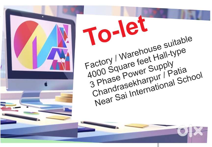 Factory Warehouse suitable 4000 sqft Ground Floor CS Pur Patia BBSR