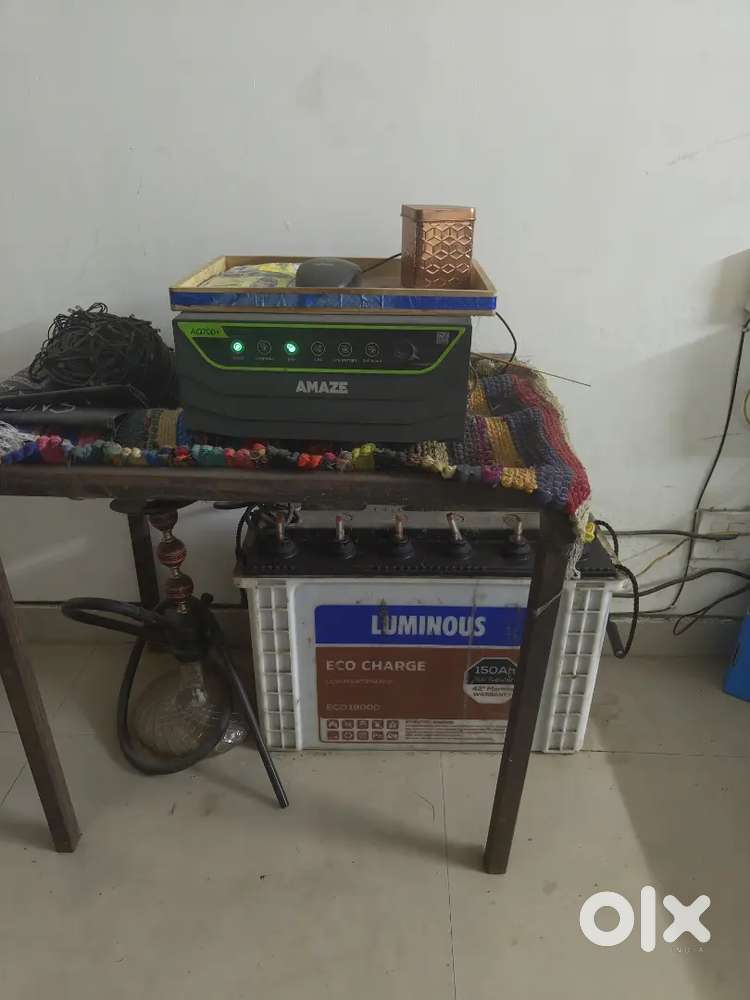 Inverter + battery