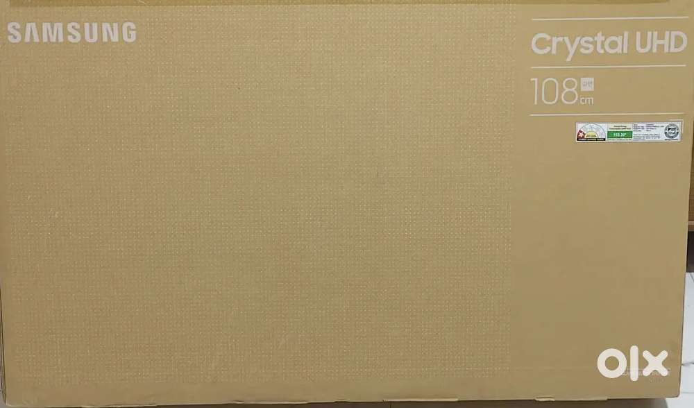 Samsung crystal uhd 108cm