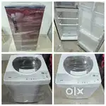 I'd89 lg single door fridge with ifb washing machine combo