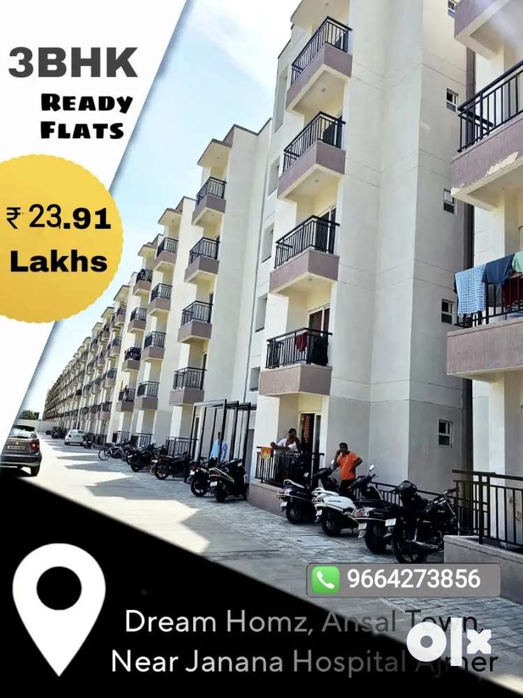 3BHK Flat Ready To Move In Ajmer