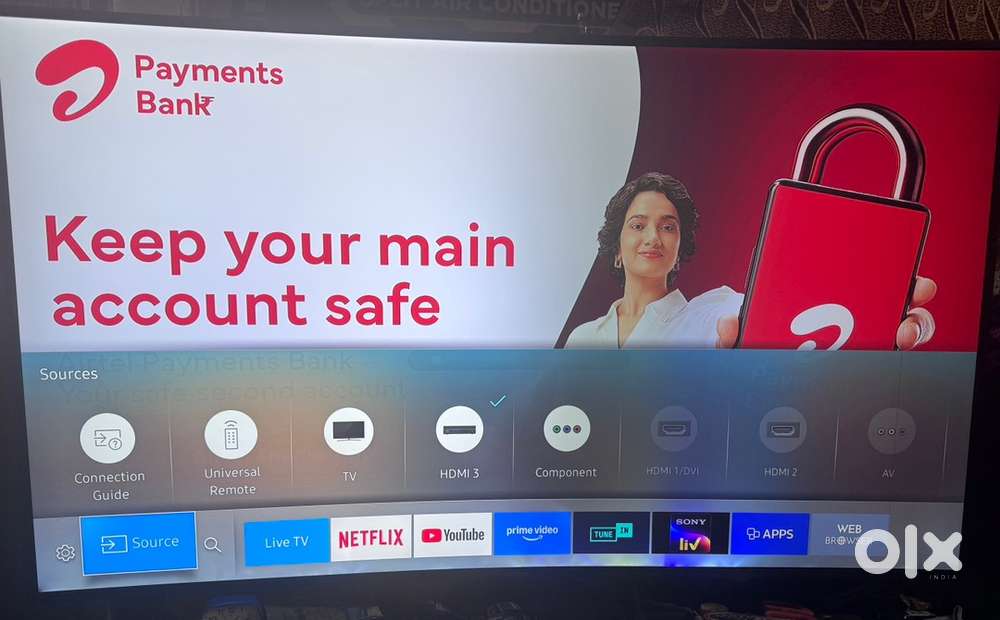 Samsung Curved 55 inch 4K TV