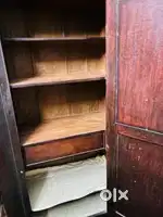 Original rosewood almirah,Steel almirah queen size wooden cot for sale