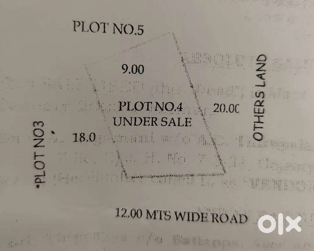 Residential Plot for Sale  South-Facing  9x19m