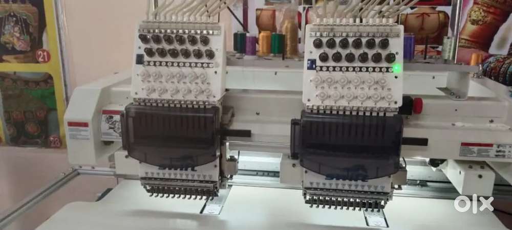 Computer embrading machine
