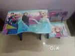 Kids Study Table and Chair- Frozen Elsa Anna
