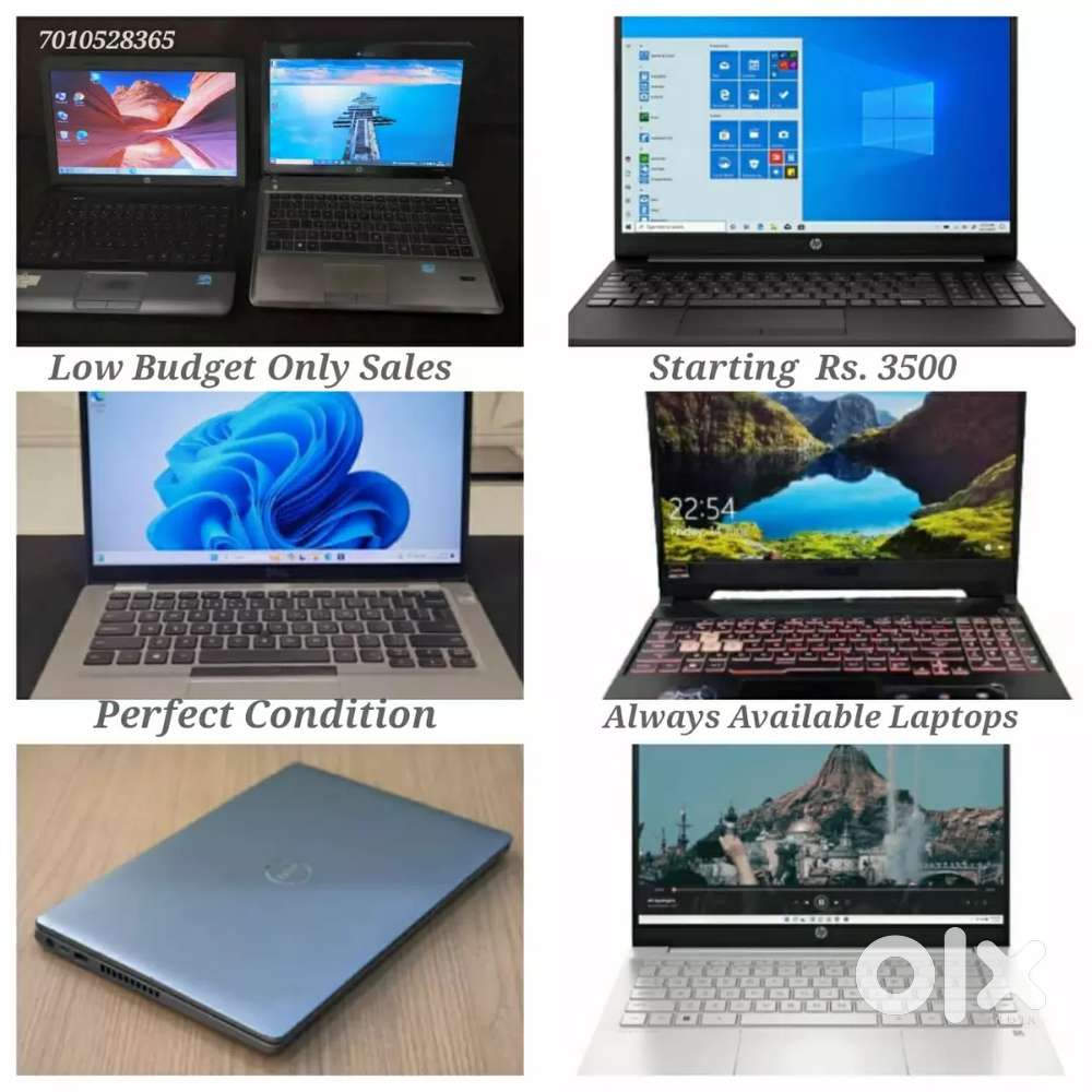 HP, DELL, LENOVO BRANDED LOW BUDGET ONLY SALE...l.