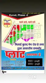 Gokulnagar me plot uplabdh hai