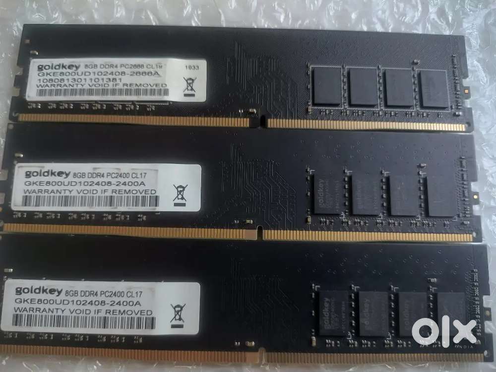 8GB & 4GB Total 12GB DDR4 DESKTOP RAM 2400Mhz