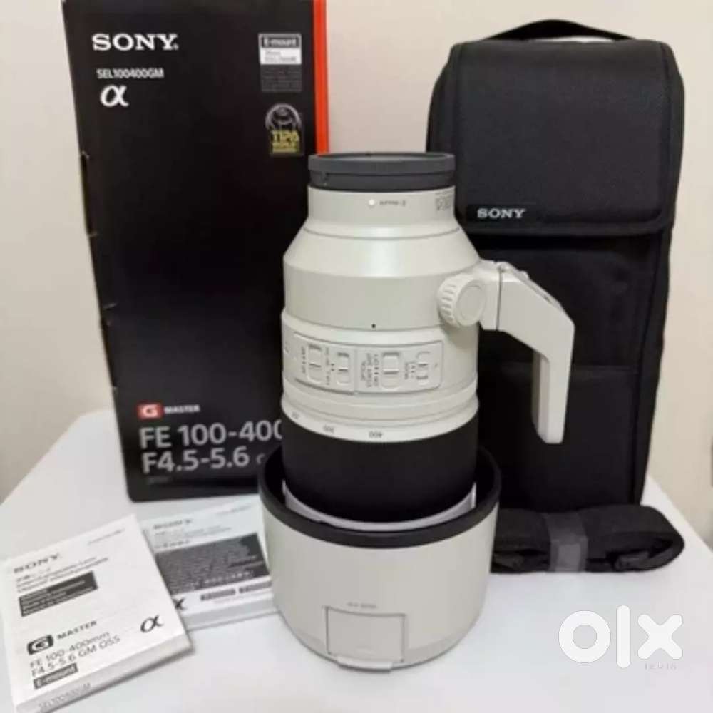 Used item SONY camera lens FE 100-400mm F4.5-5.6 GM OSS.