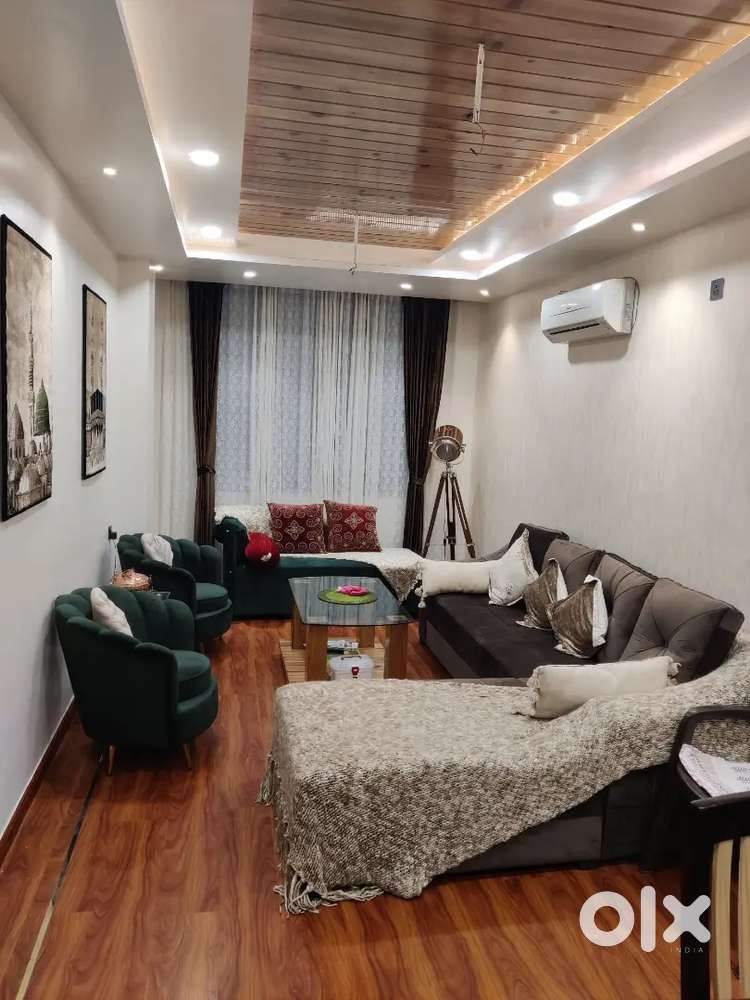 Fully furnished flat with premium finishing.