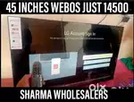 45 Inches Ultra Smart Led Tv Webos free delivery stand