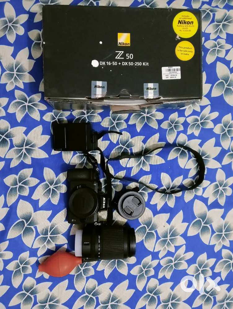 Nikon z50 with double lens