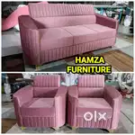 New look 3+1+1 sofa set with affordable price Bajaj finance Available
