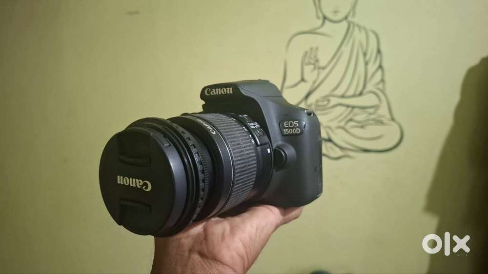 Canon 1500D with 18-55 mm lens