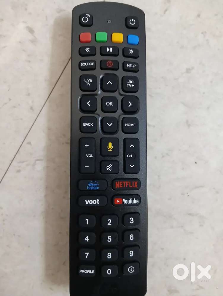 JioFiber tv remote