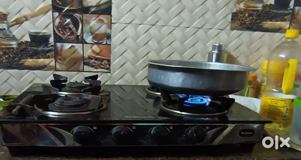 Gas stove 4 burner