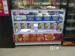 5feet glass counter bakery liting