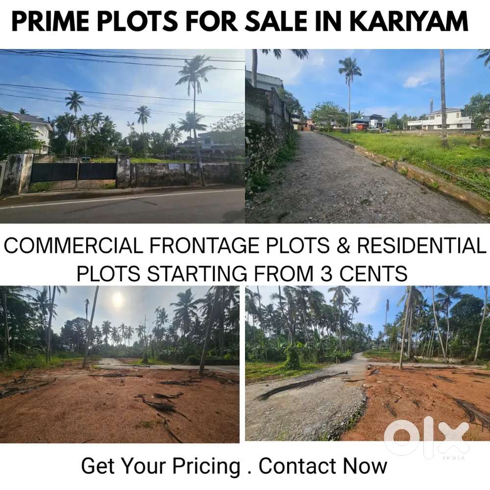 COMMERCIAL Road Frontage & RESIDENTIAL Plots for Sale - Kariyam