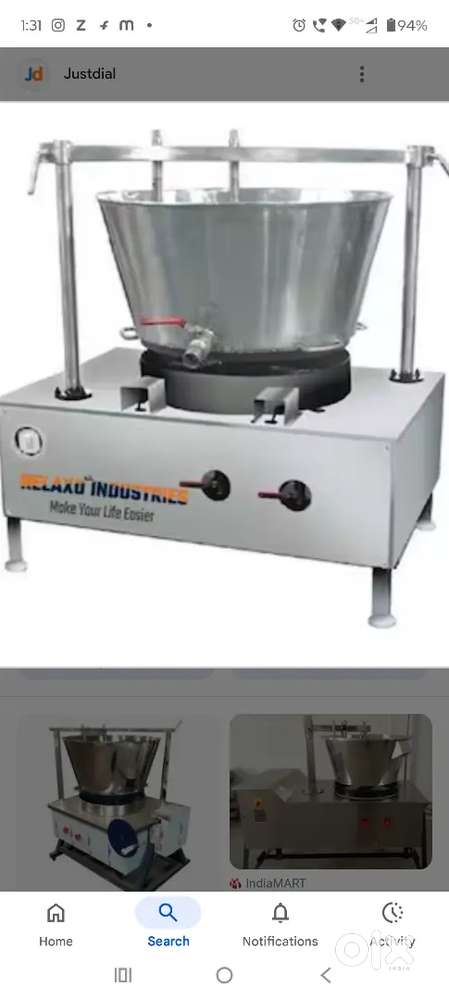 Mawa making machine
