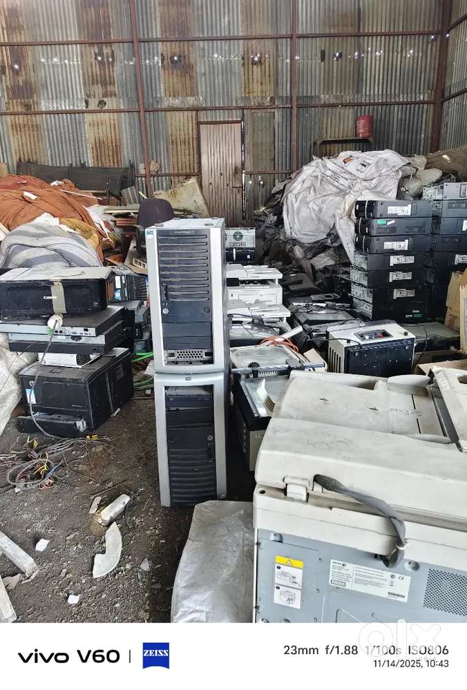 Computer and Xerox machine