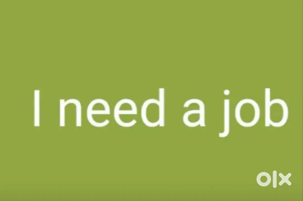 Kisi bhai ke pass job ho to please batana mujhe jarurat hai job ki