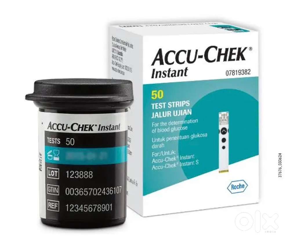 Accu chek active 50 strips brand new sealed pack brought by mistake